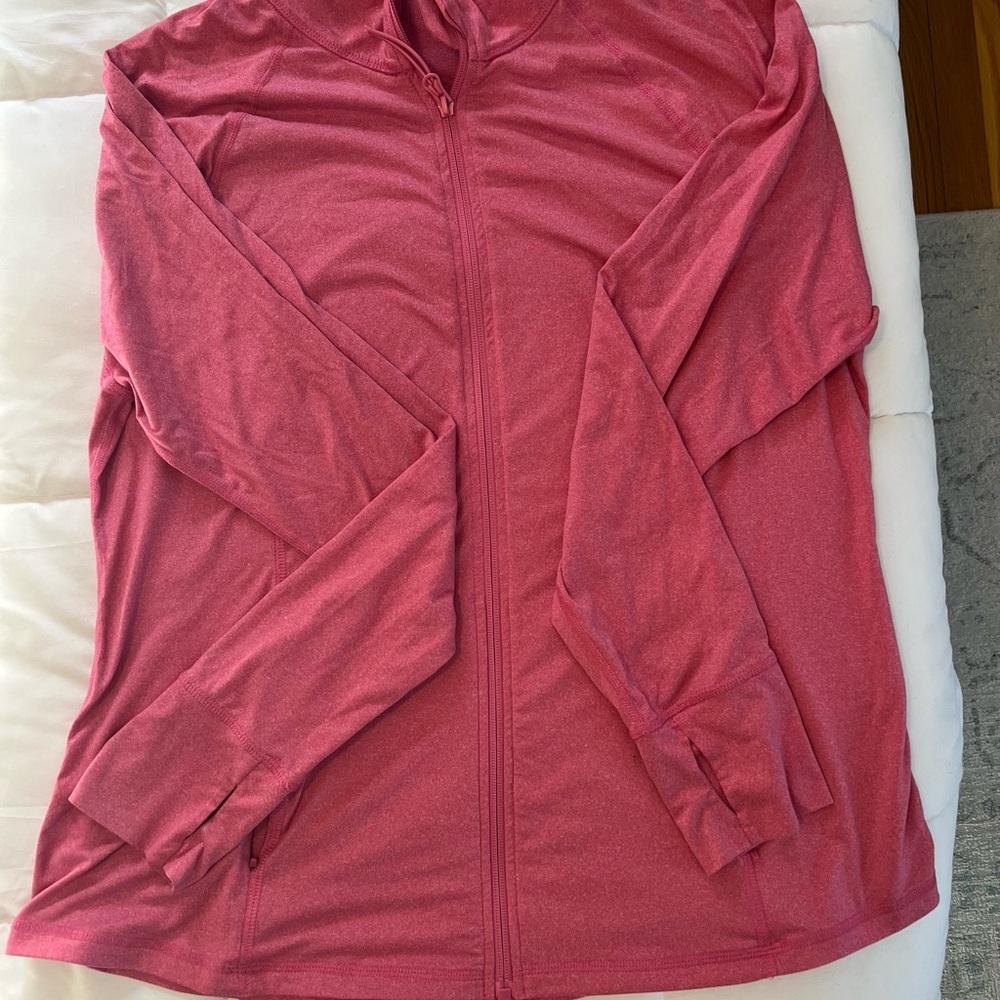 Women’s Lightweight Zip-Front Jacket in Rose